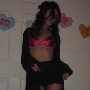 Hot Pink Vintage Bra